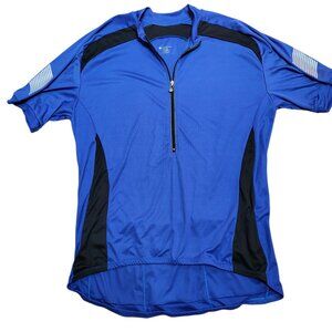 Men's Blue and Black Performance Jersey